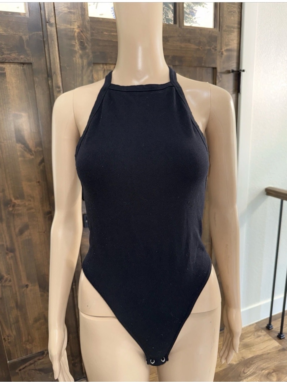 ANWND Black Bodysuit Size S/M-038